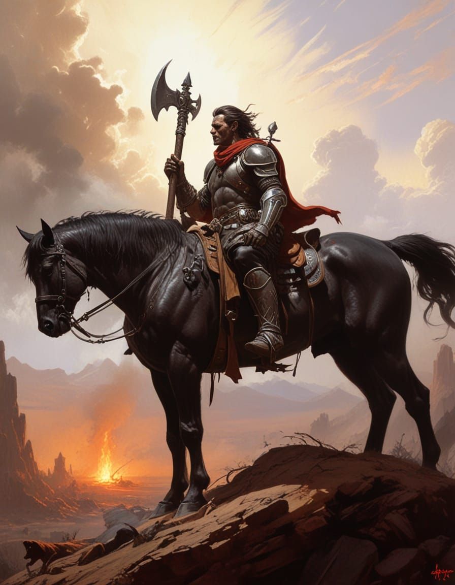 Dark Ages Mercenary...Have Axe...Will Travel.