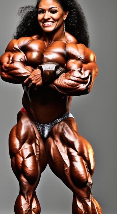 Full body photo of, handsome beautiful face, beastly massive...