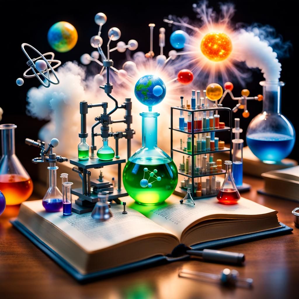 Science is exciting!   by @Hit moments