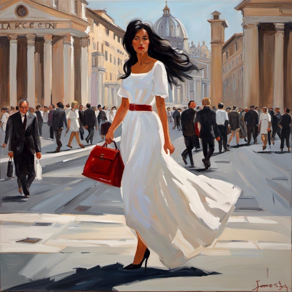 italian woman