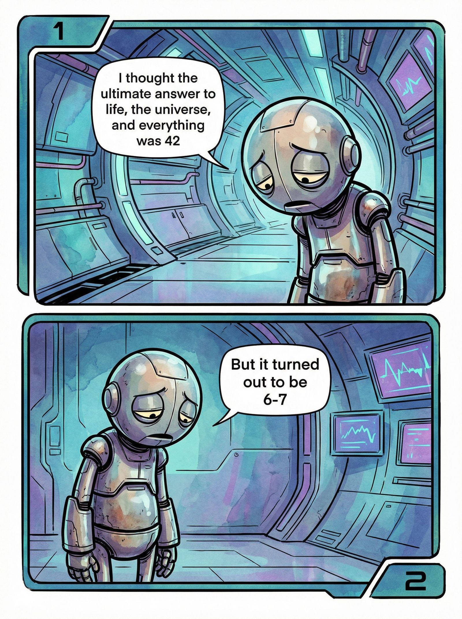 The ultimate answer to life, the universe, and everything