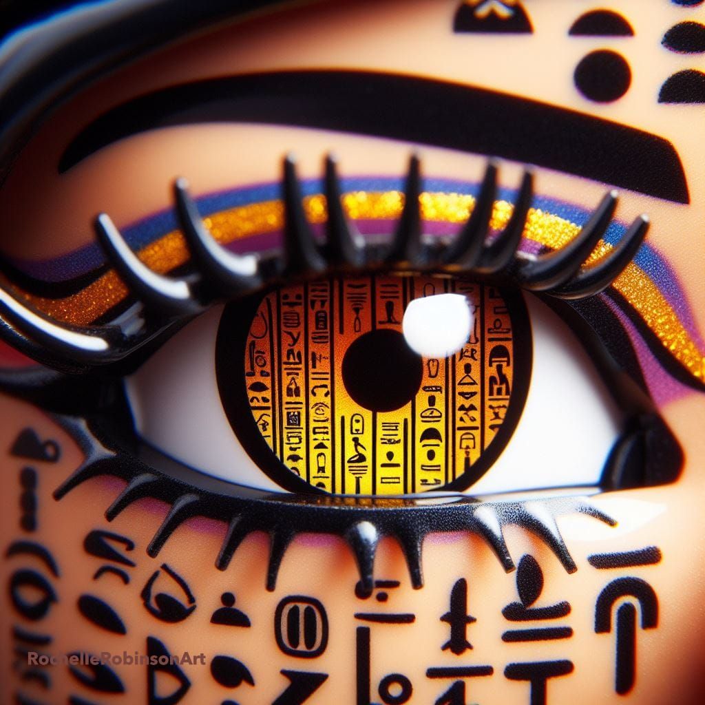 Eye Of The Egyptian Priestess