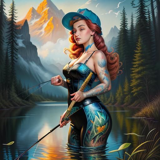 Creek fishing