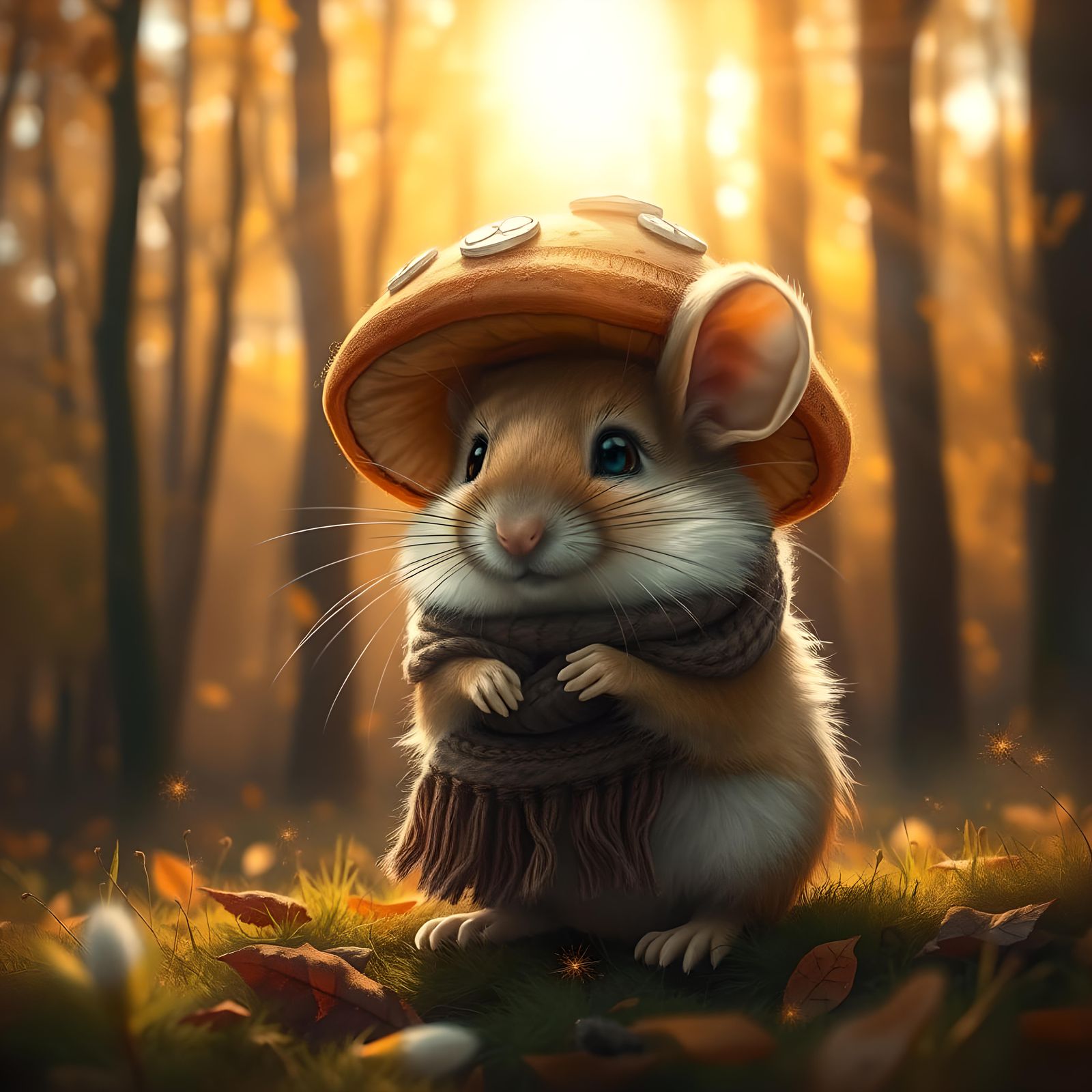 Hamster friend  by @StephanieB