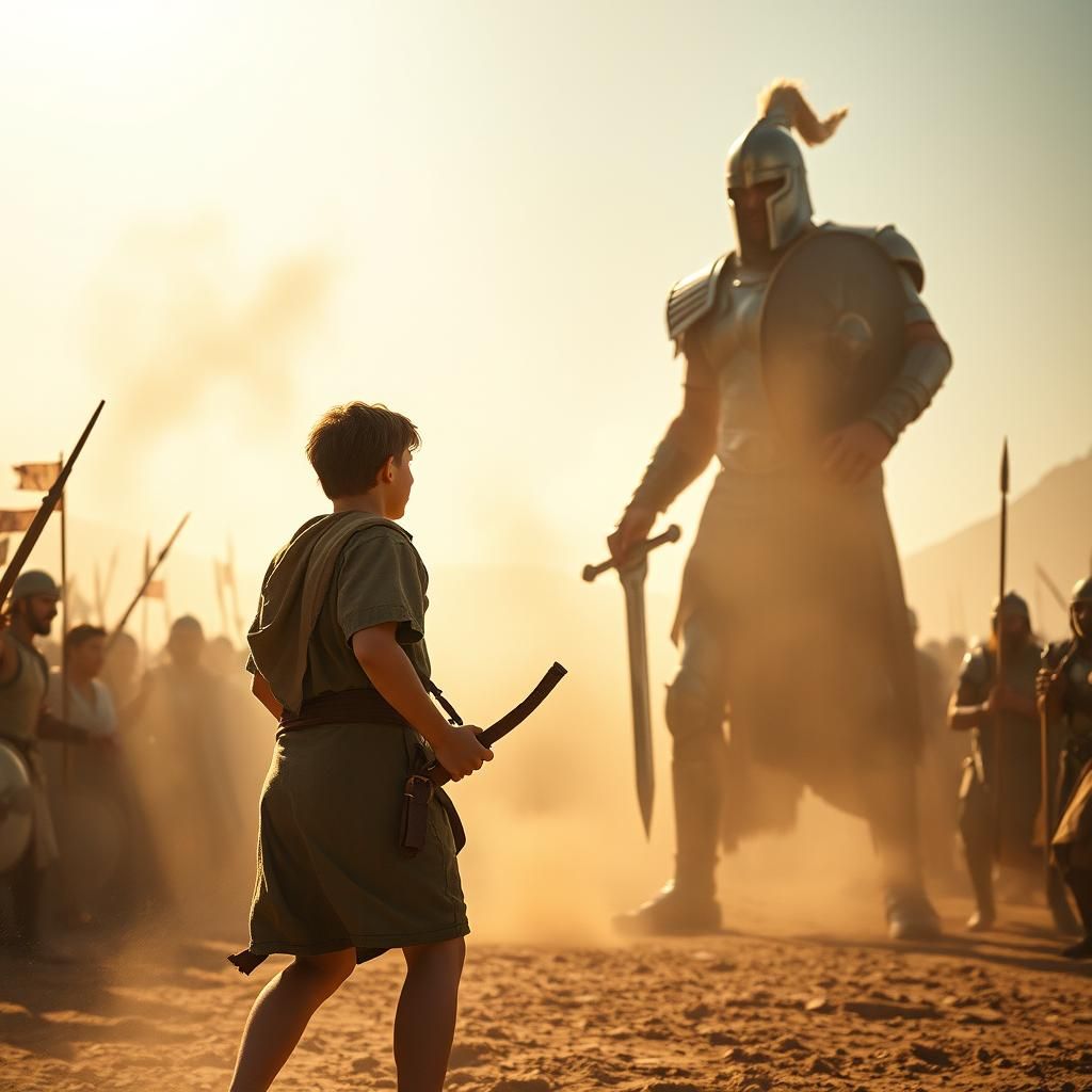 David vs Goliath  by @Jill Osborne