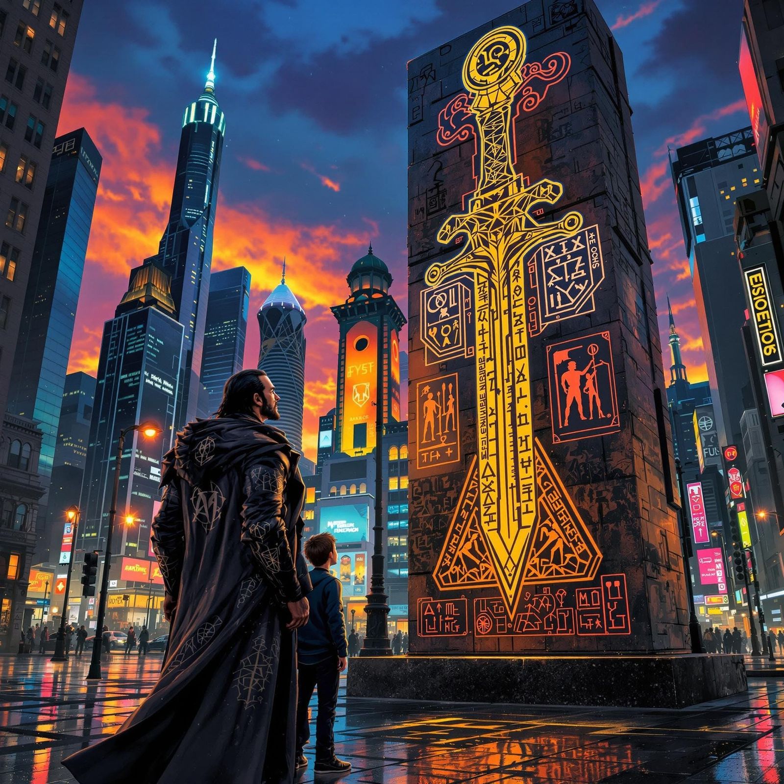 Danny Trejo as Contemporary Merlin in Urban King Arthur Lege...