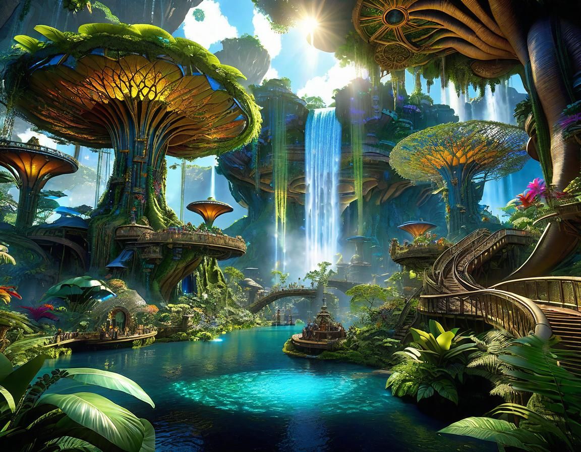 Utopian World  by @Sean Wanderer