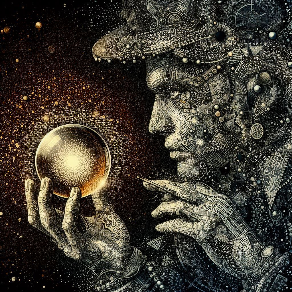 Fortune Teller AI Generated Artwork NightCafe Creator