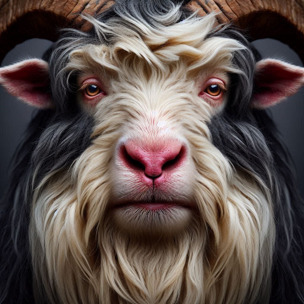 Portrait Of A Ruminant