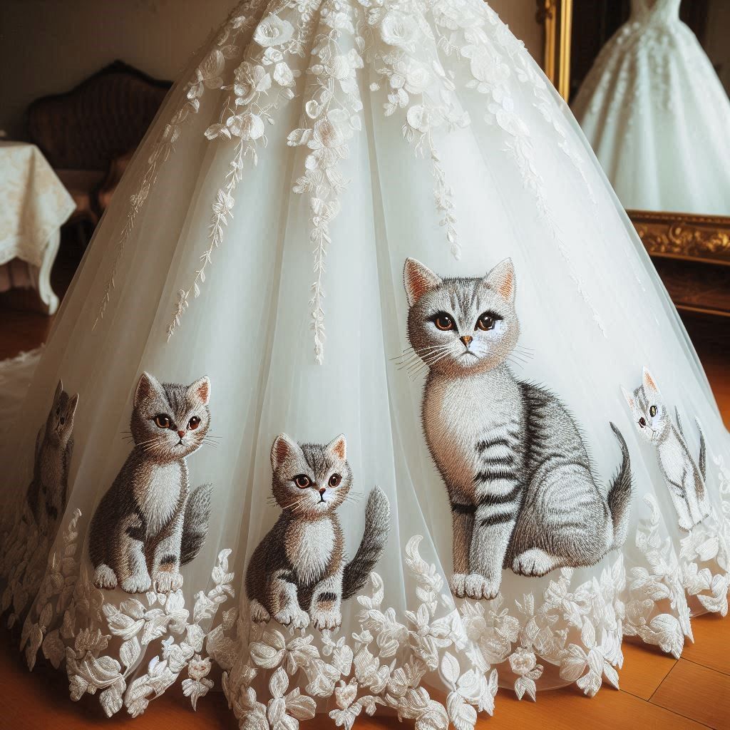 Kitty wedding dress