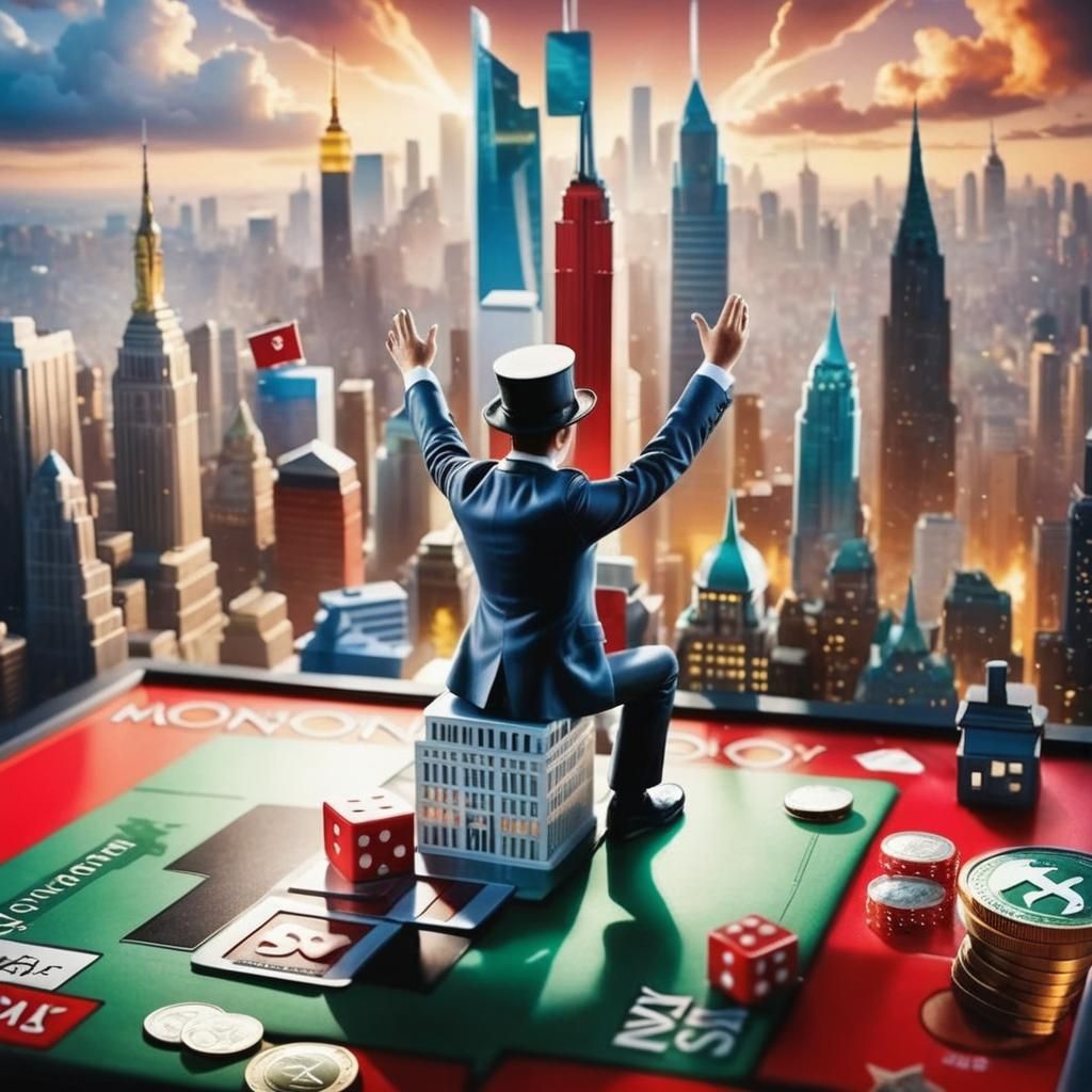 Monopoly World: You Can Own It ALL!!!  by @Story Driven Art
