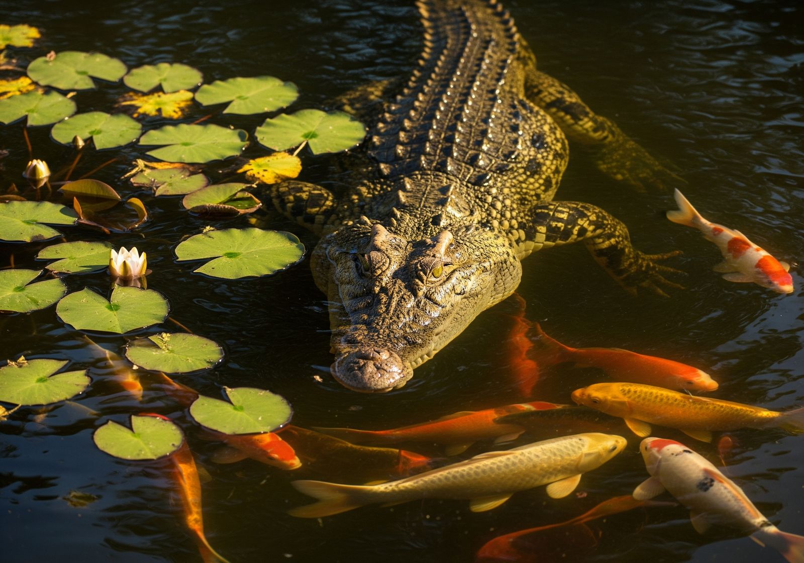 Silent Hunter in the Pond