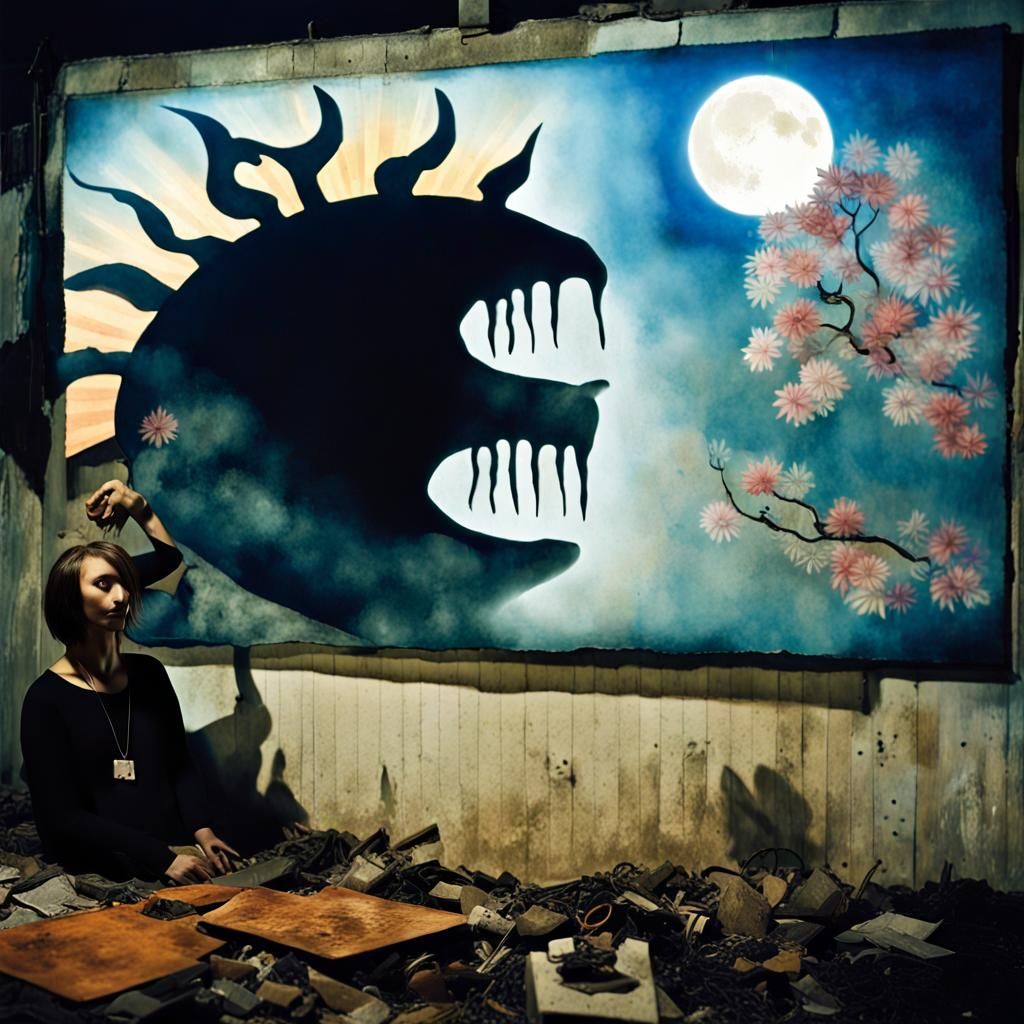 Dissonance: A Surreal Photo in Dada Style