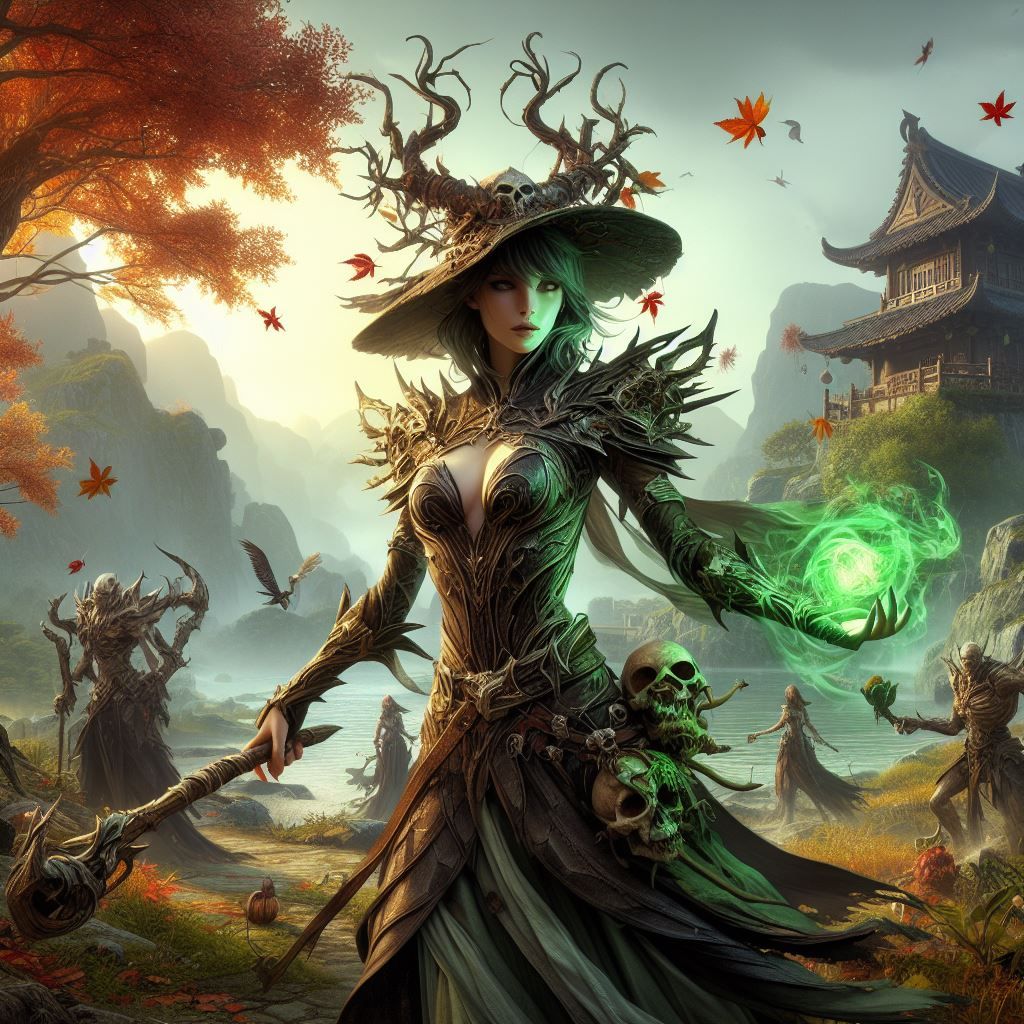 A Necromancer in Guild Wars 2