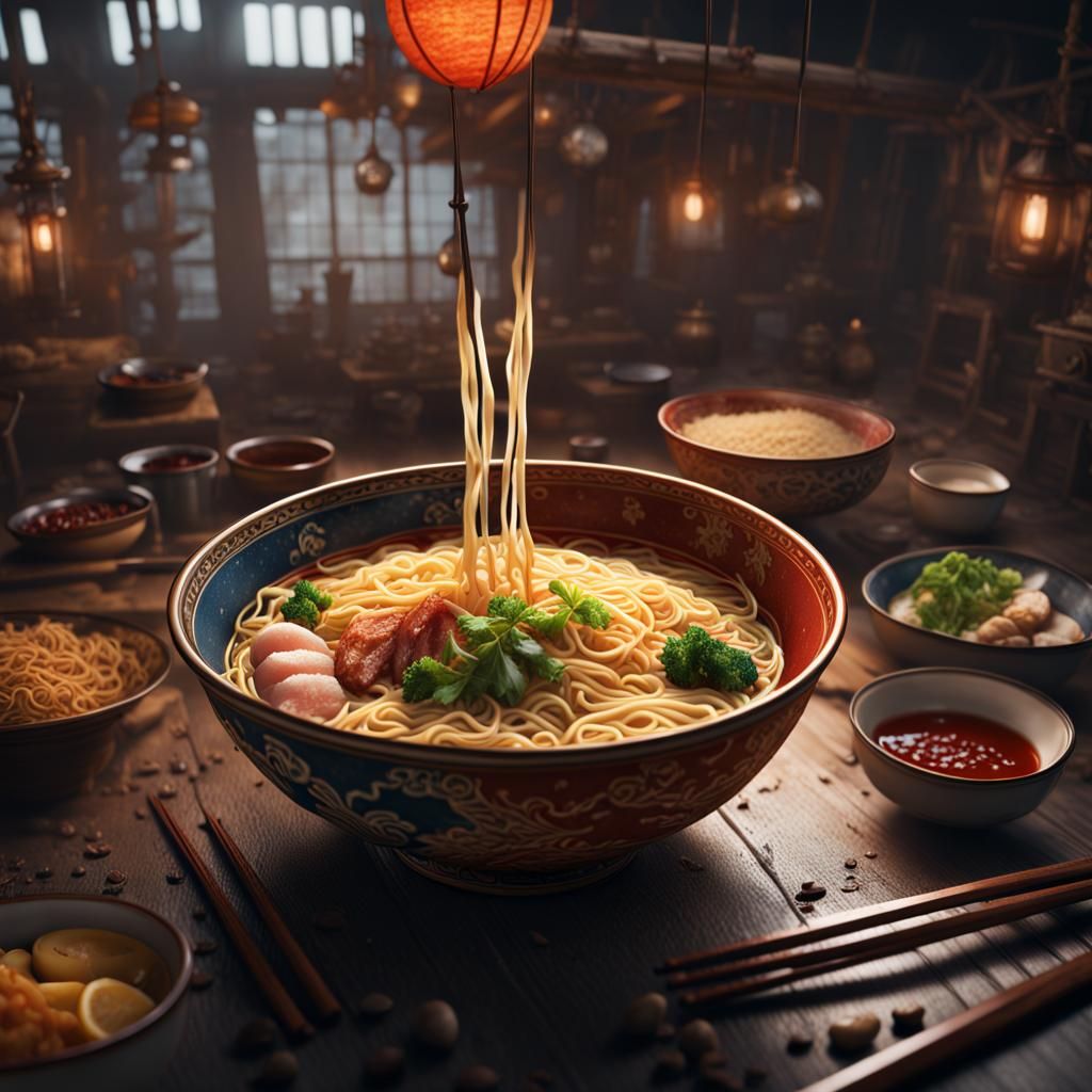 a 1000 dollar ramen bowl