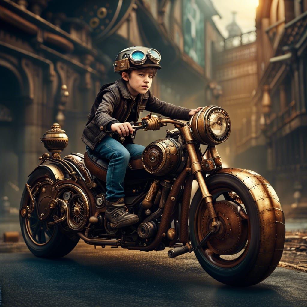 1st Motorcycle Derby  by @mathy_art_girl_305