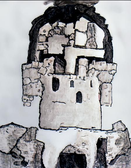 Ruins of a medieval castle