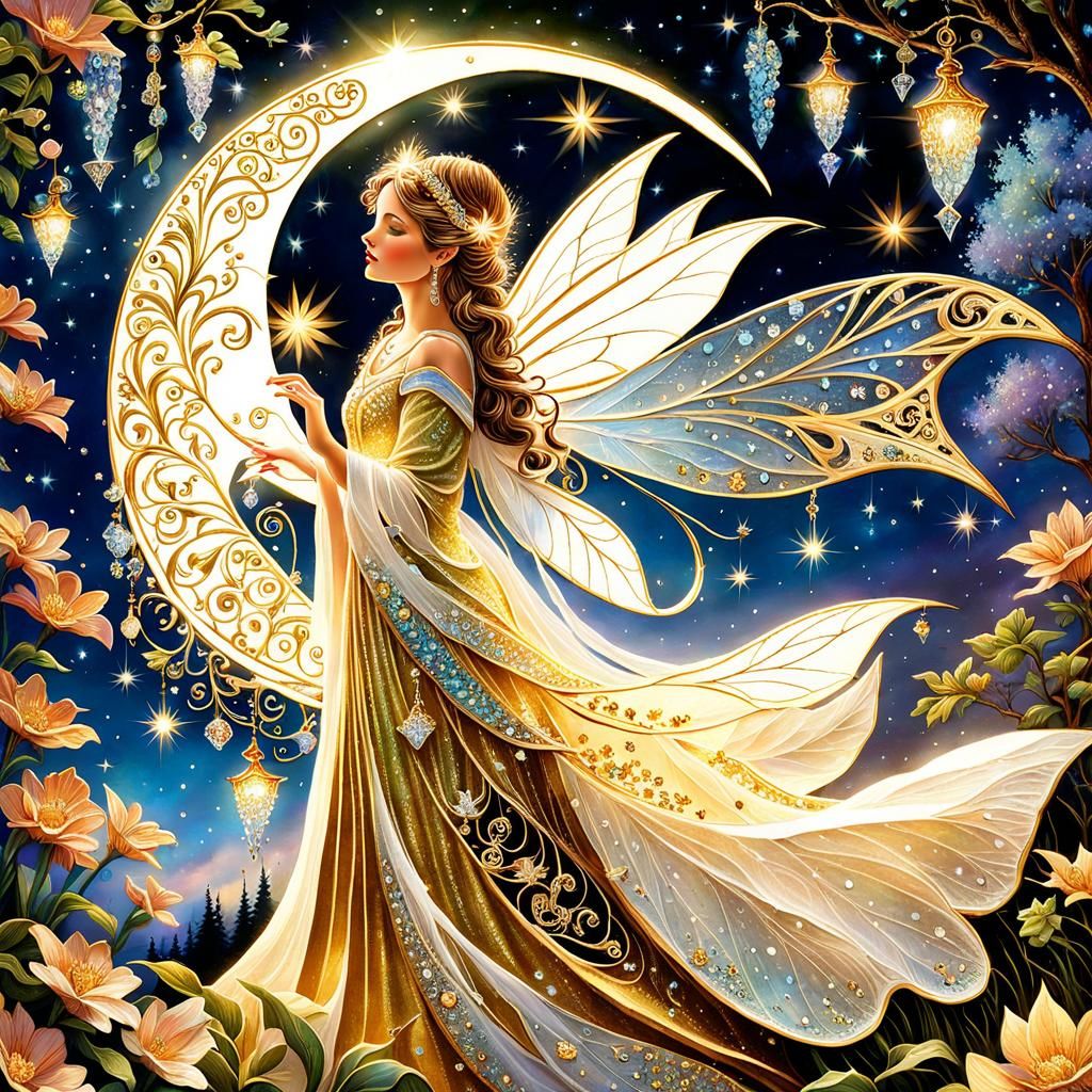 Moon fairy   by @Ultramine