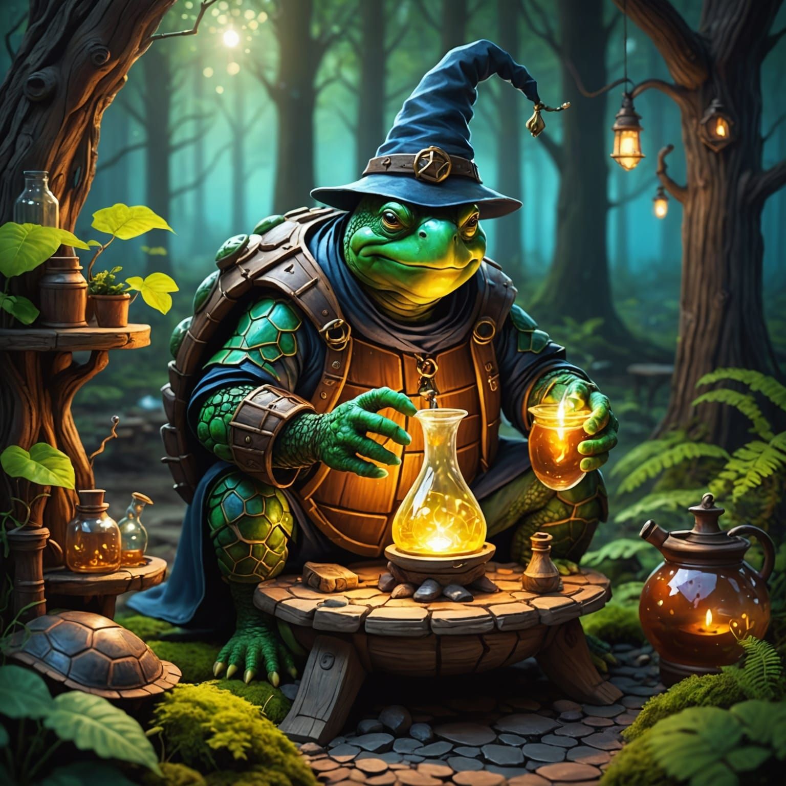 Sit for a Spell  by @Helix