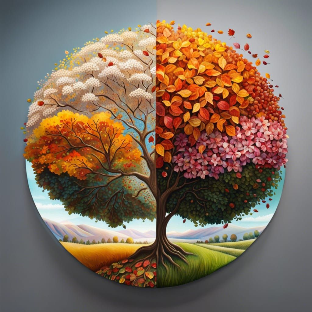 From fall 🍂 to spring 🌷 and back by Per.  by @Per Nogra