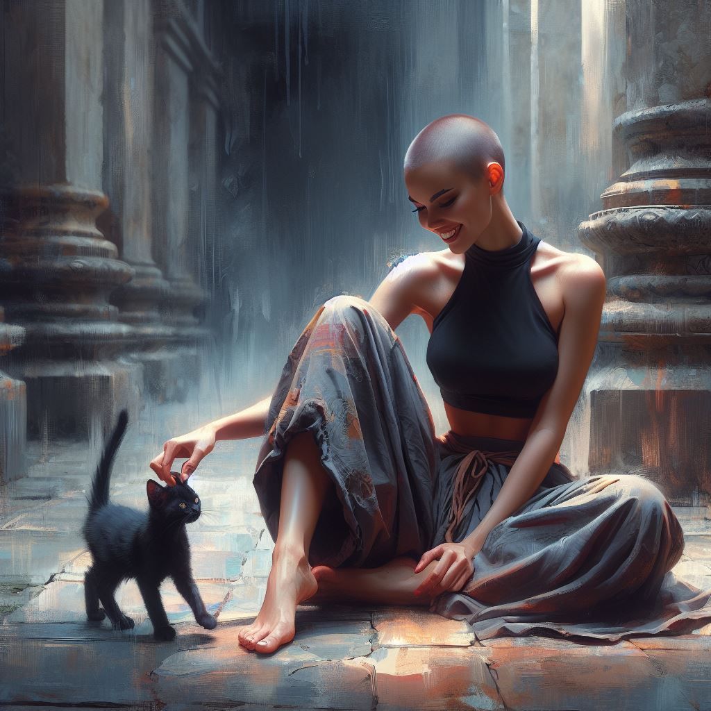 D3 Kitten and the Monk