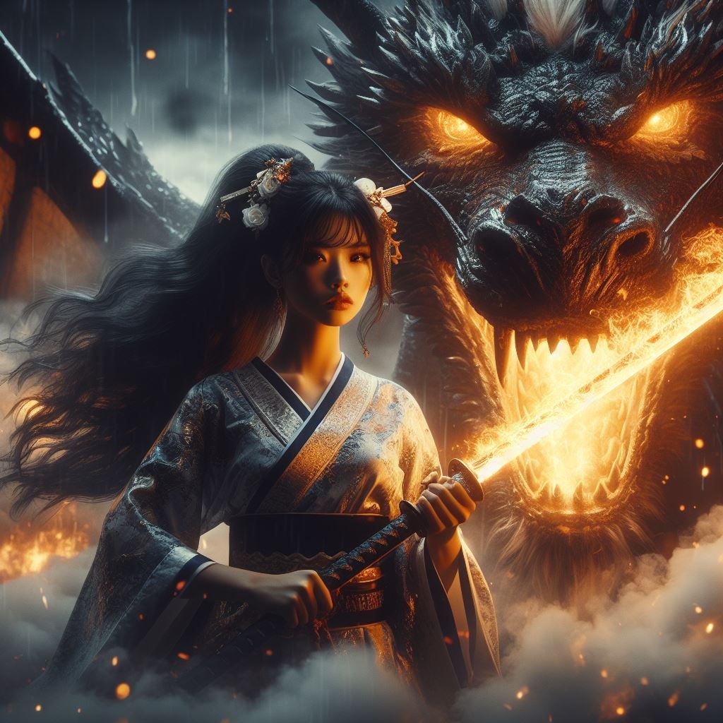 THE WARRIOR AND THE DRAGON