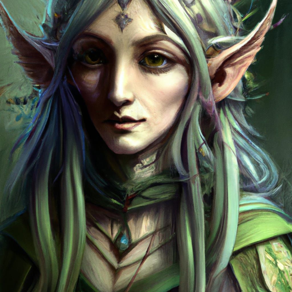 intricately detailed elf - AI Generated Artwork - NightCafe Creator