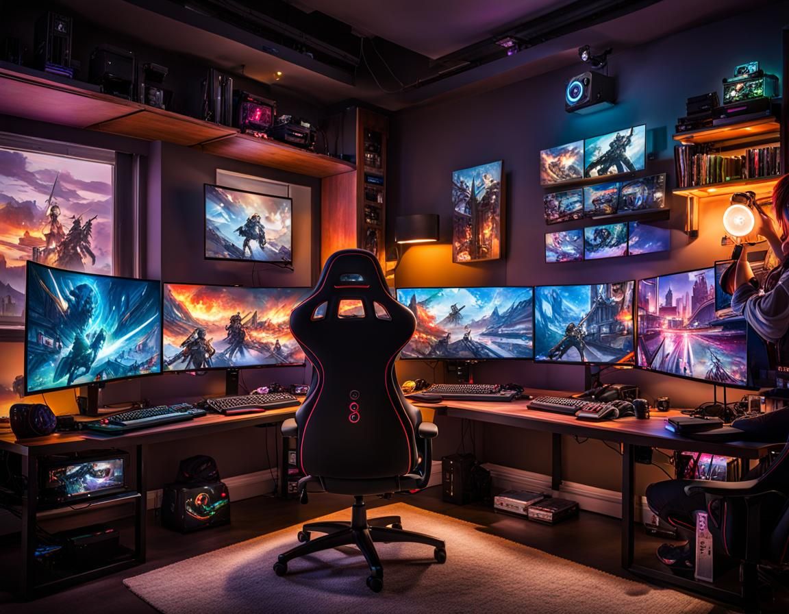 my dream gaming room