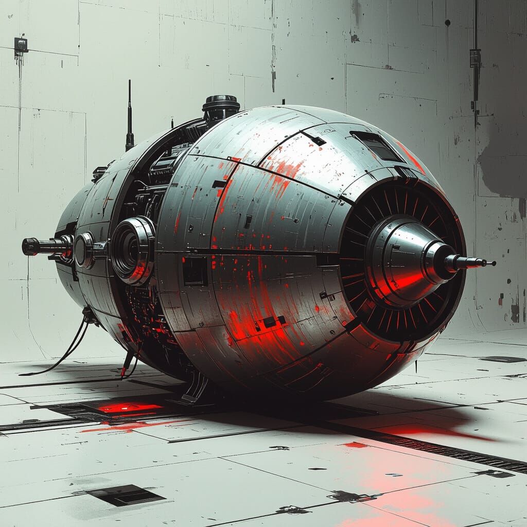 Ticking Time Bomb in Gritty Realism Style