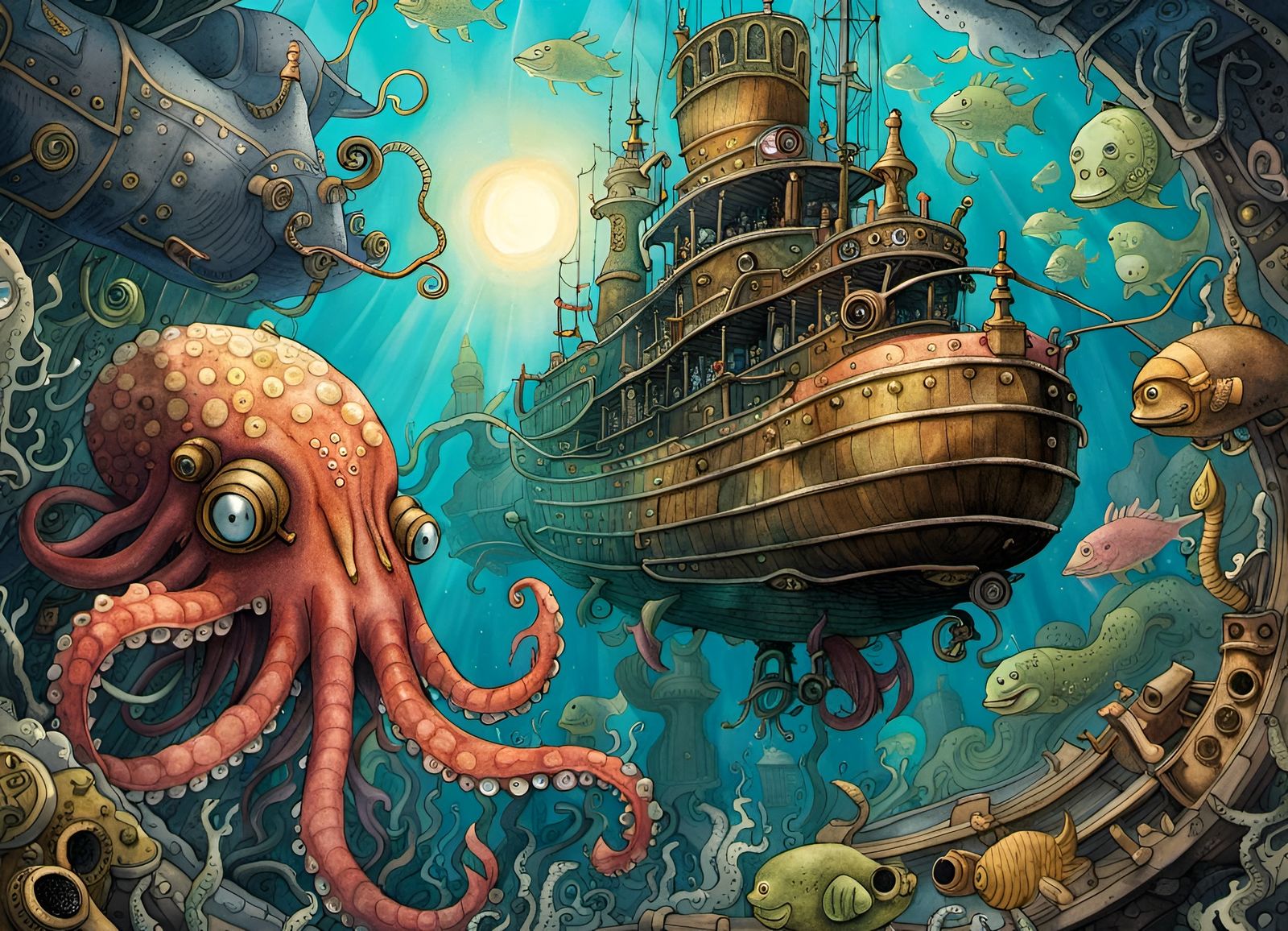 20000 Leagues Under the Sea  by @Ren