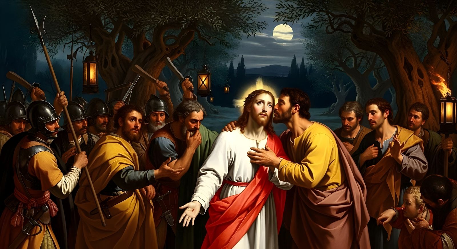 The Arrest of Jesus Christ  by @Gary Murakami