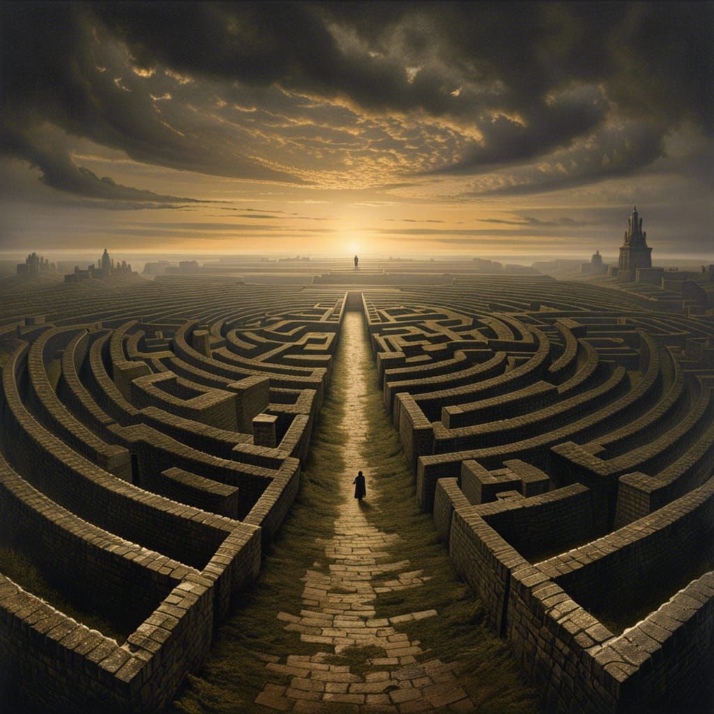 A Simple Path  by @Darth_Ennui