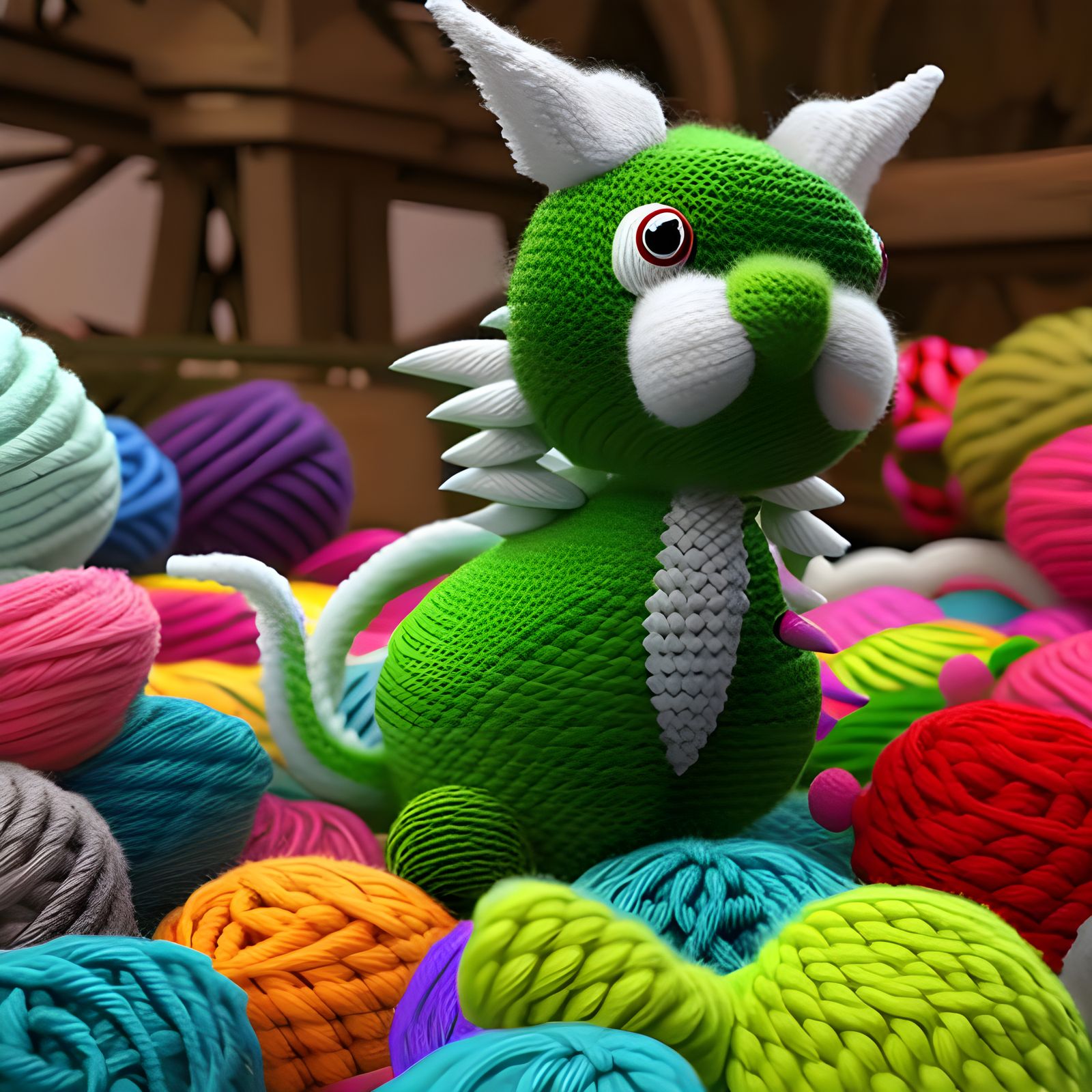Smofluoud The Wool Hoarder   by @Your-only-friend-the-Andy