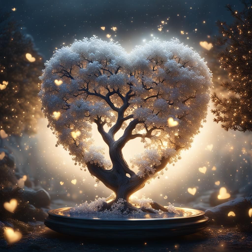 The Heart of a Tree  by @TekDream