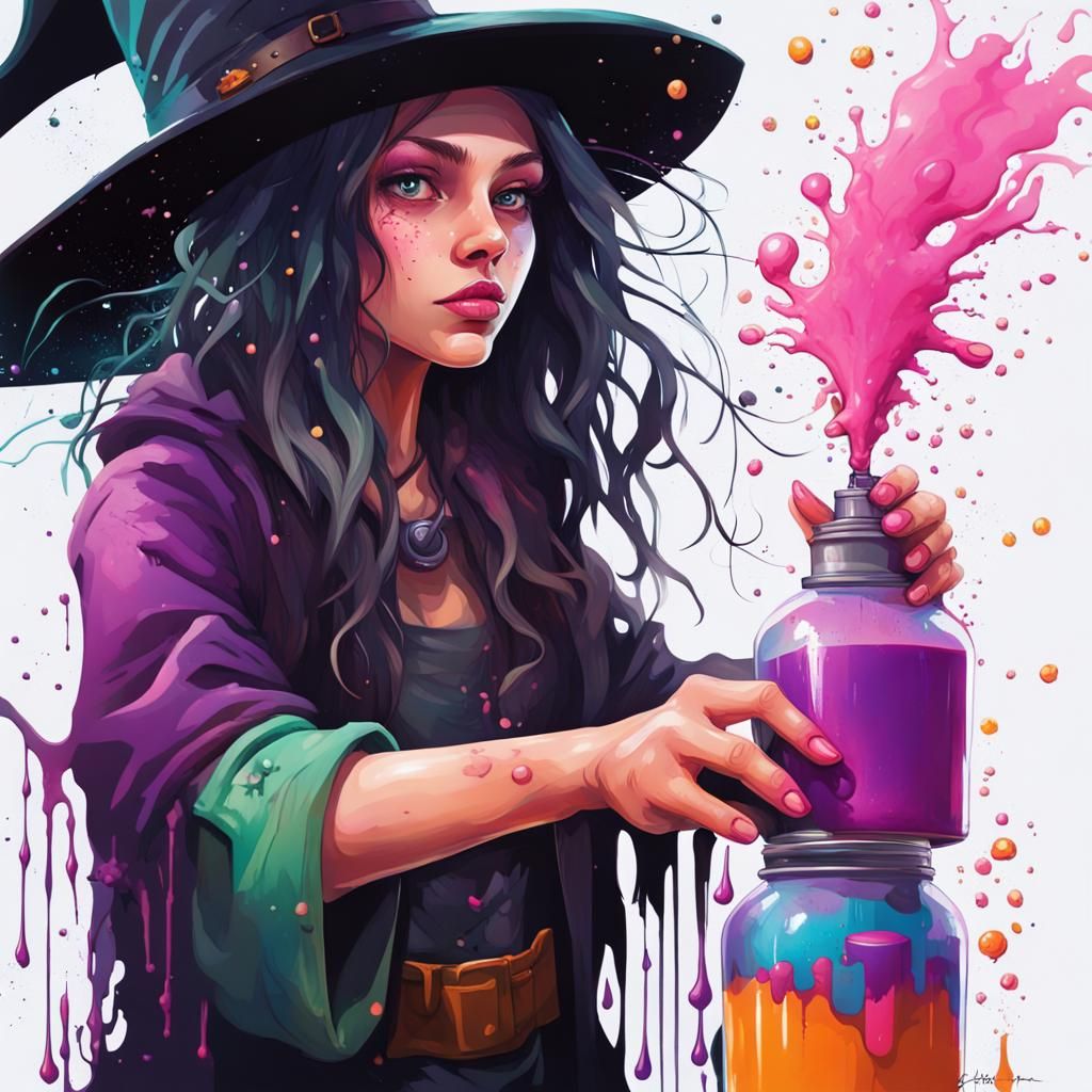 Magical Fairy Potion - AI Generated Artwork - NightCafe Creator