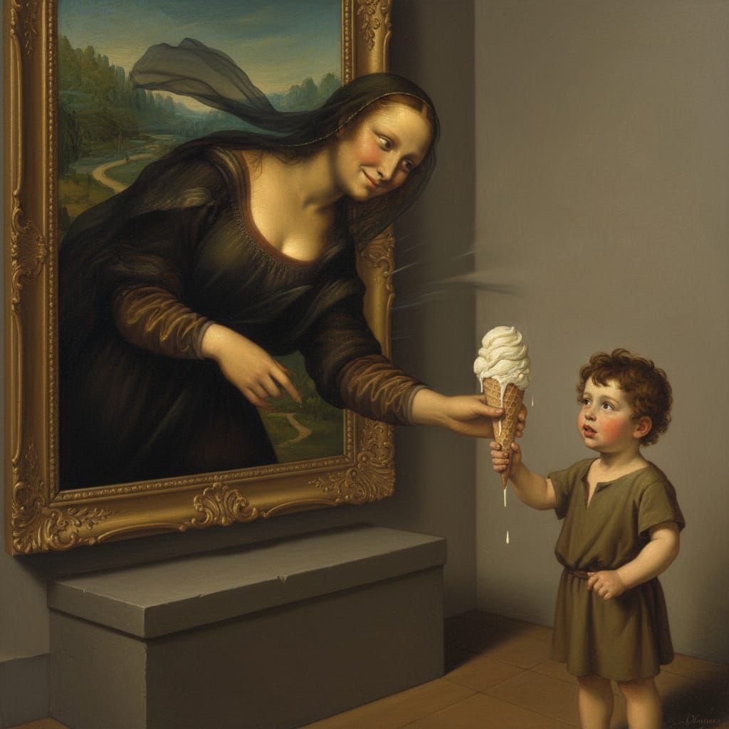 I scream for ice cream