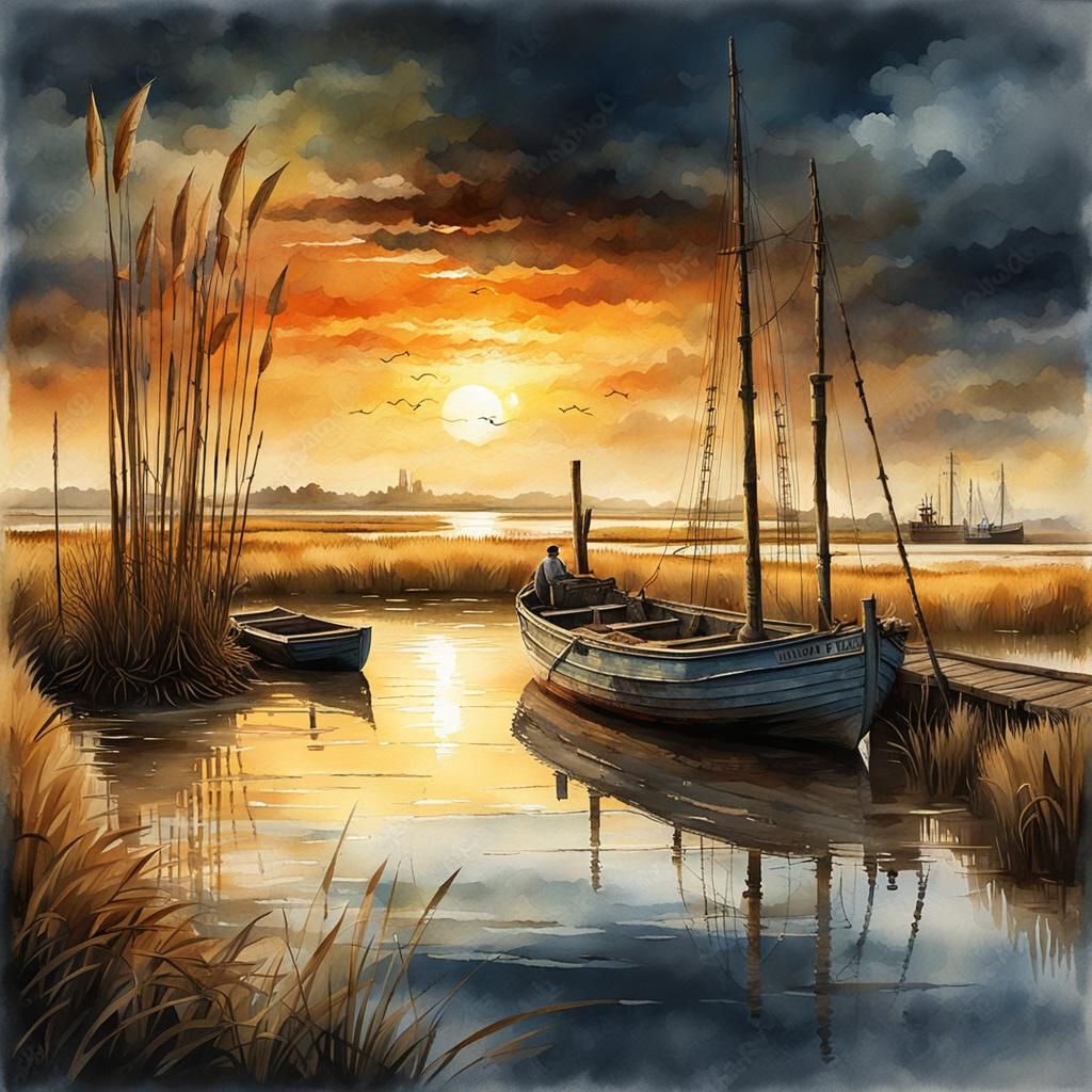 in quiet backwaters   by @CardinalBiggles