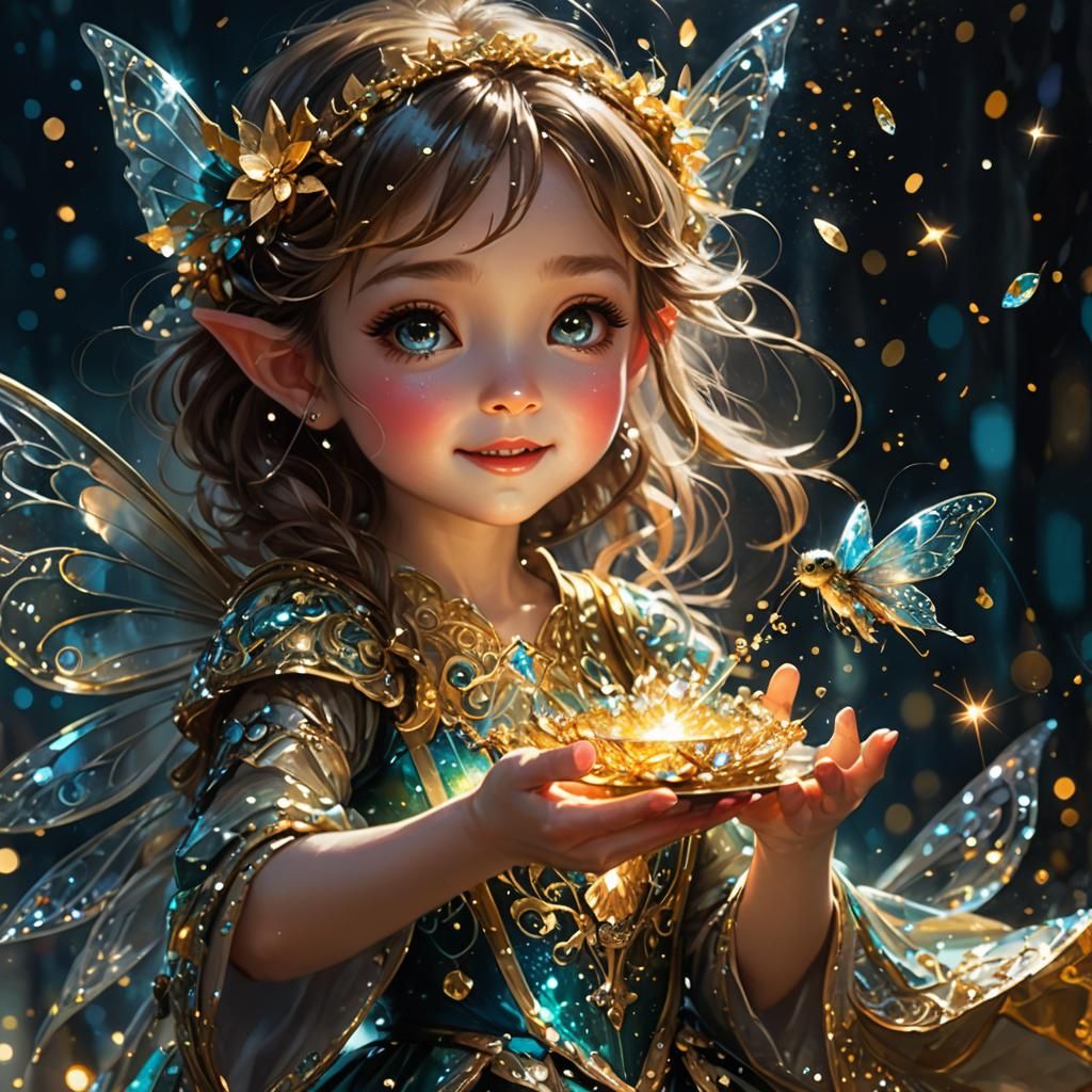 Adorable little Fairy  by @moowokuorn