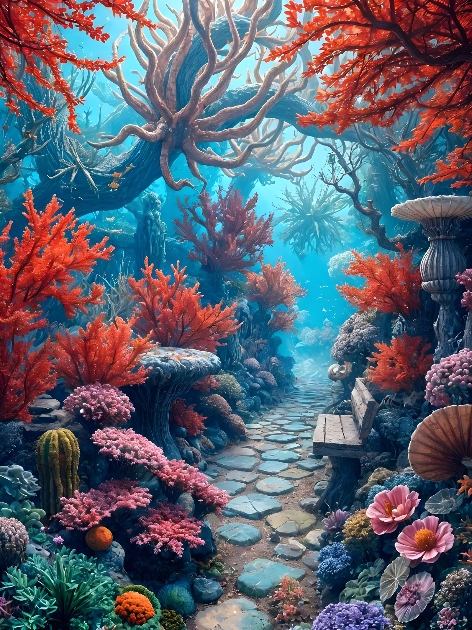 Coral Garden  by @Six Star