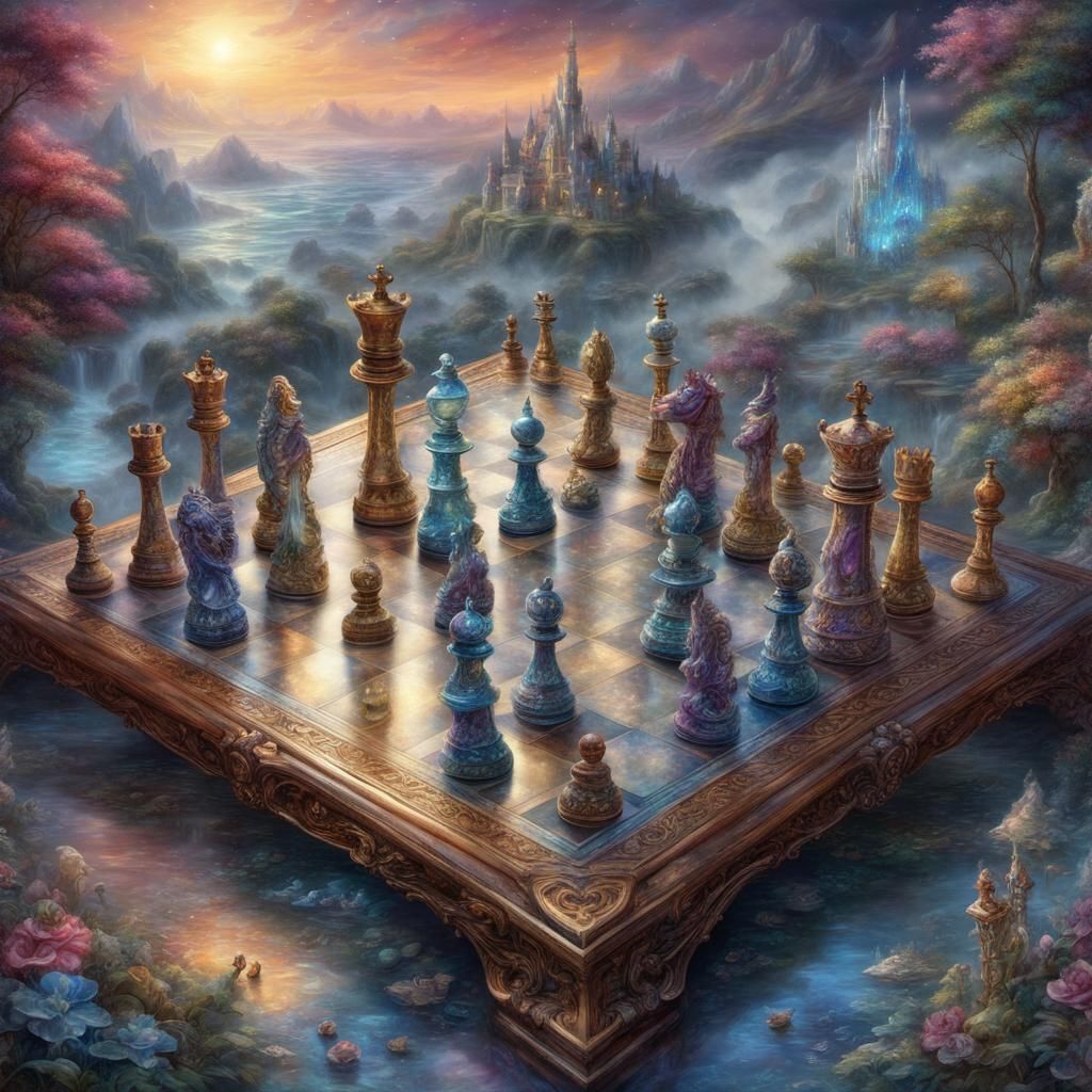 ethereal fantasy hyperdetailed mist Thomas Kinkade 8k resolu...