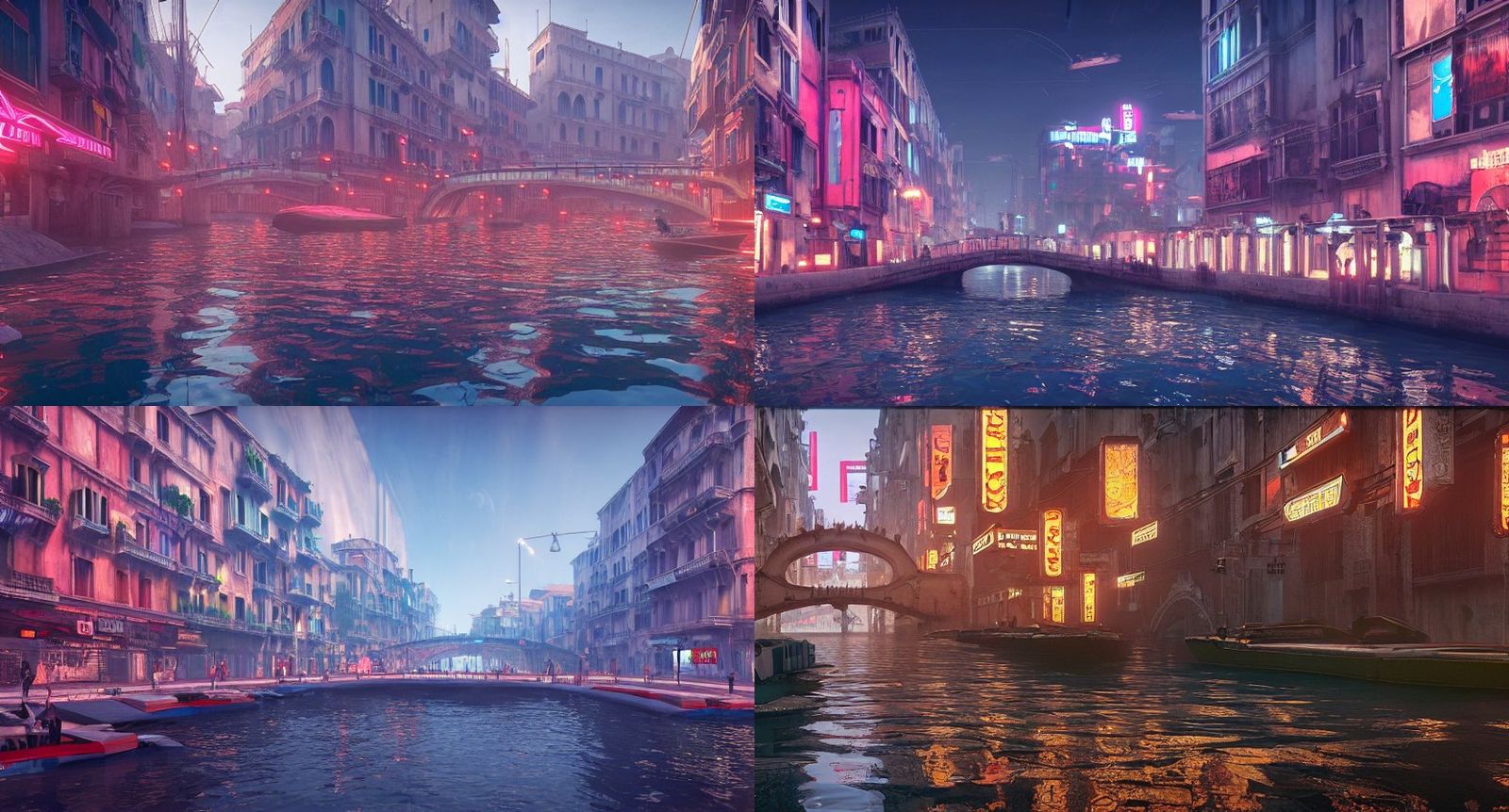 futuristic Venice