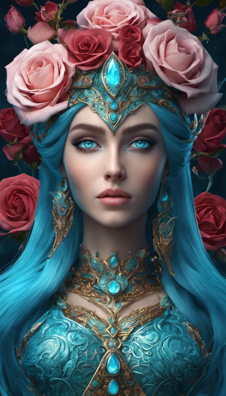 Rose Elf Goddess