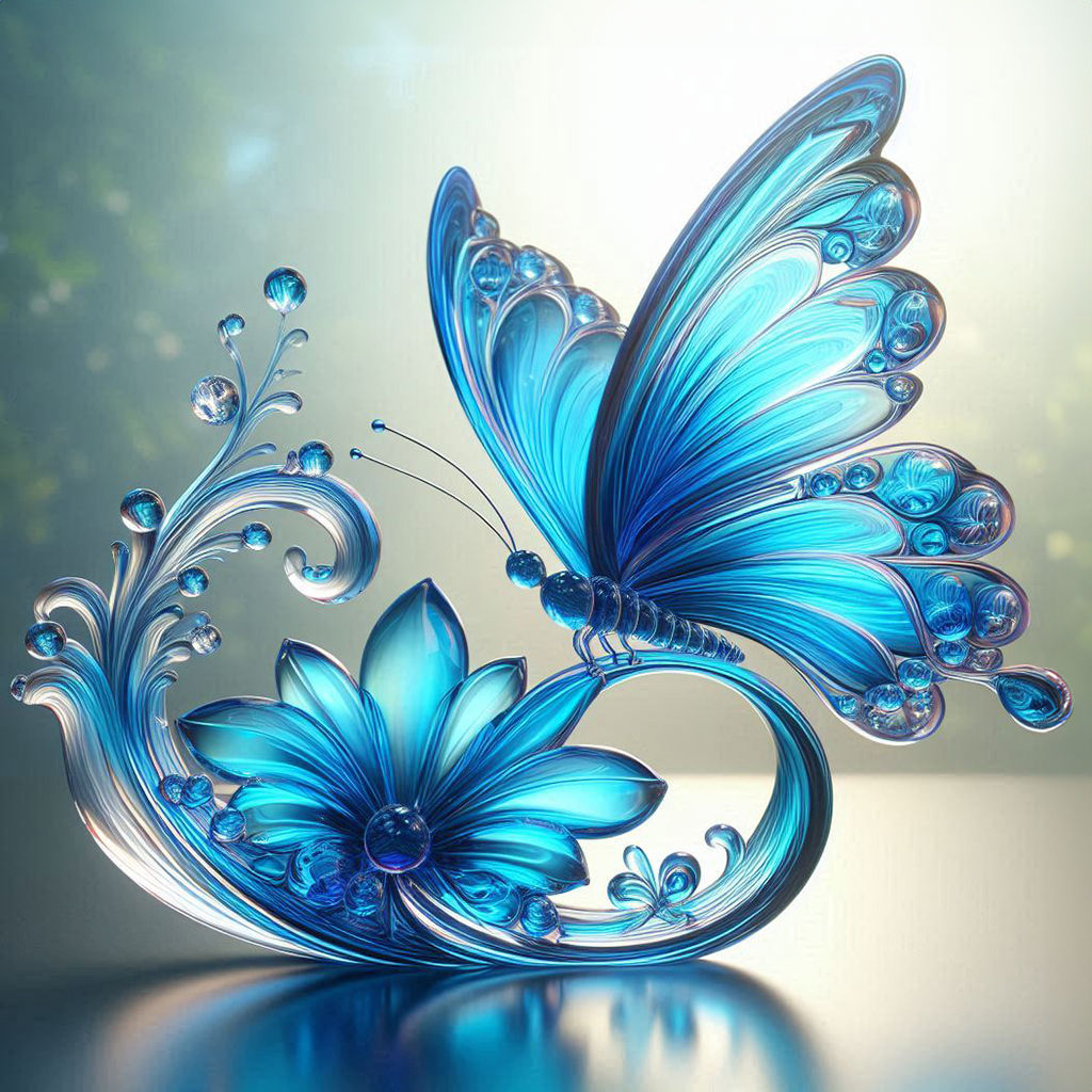 Glass Butterfly