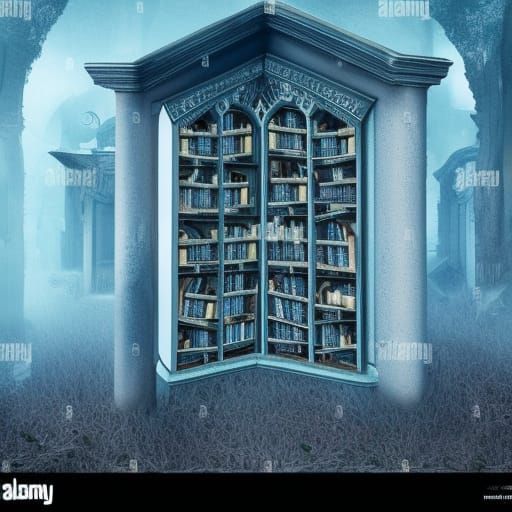 Ossuary cemetery segmented shelves