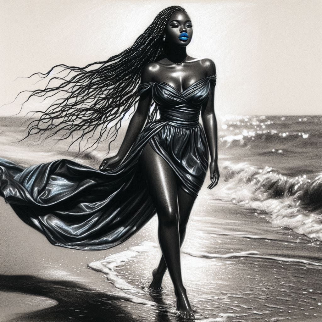 Black and White braids