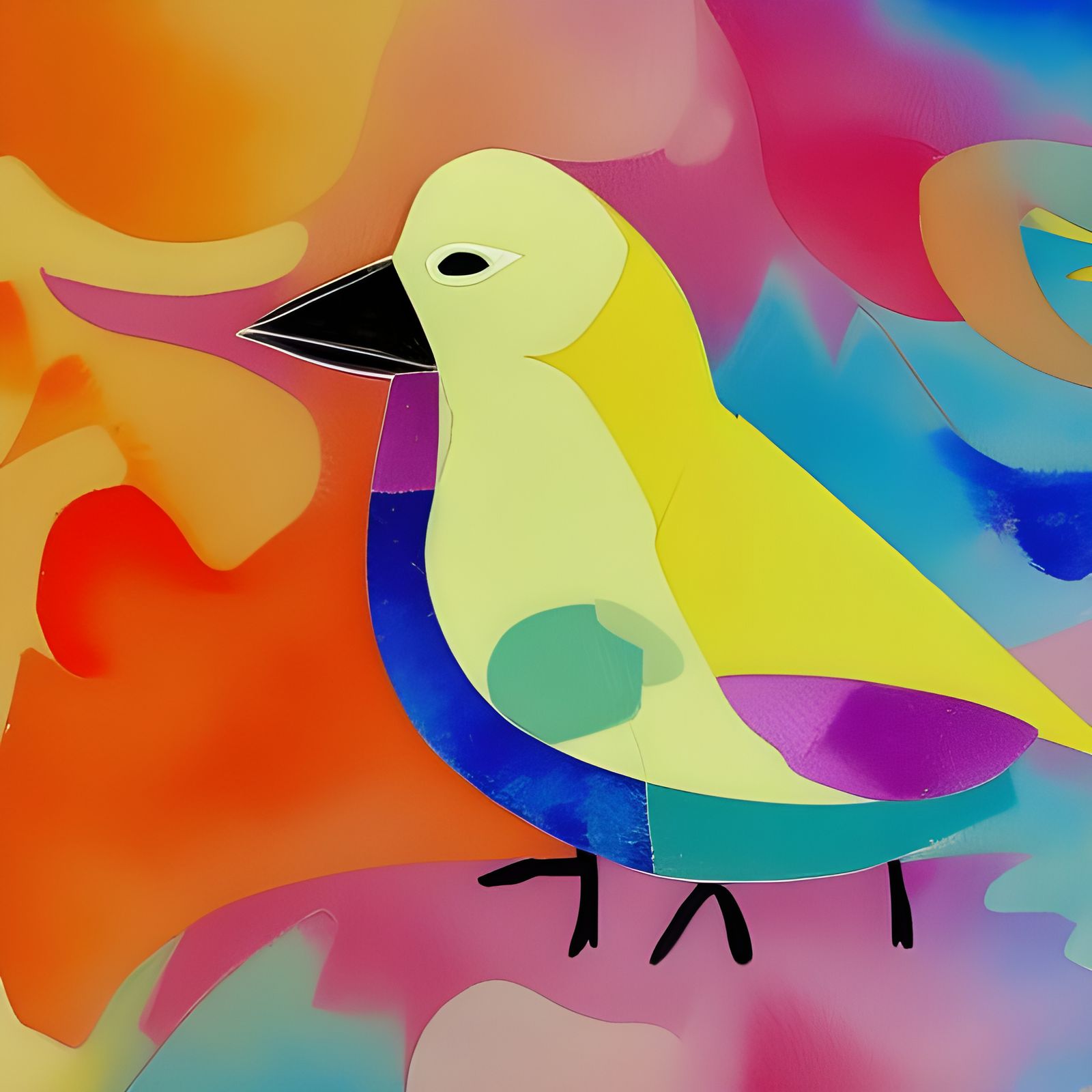 Abstract bird