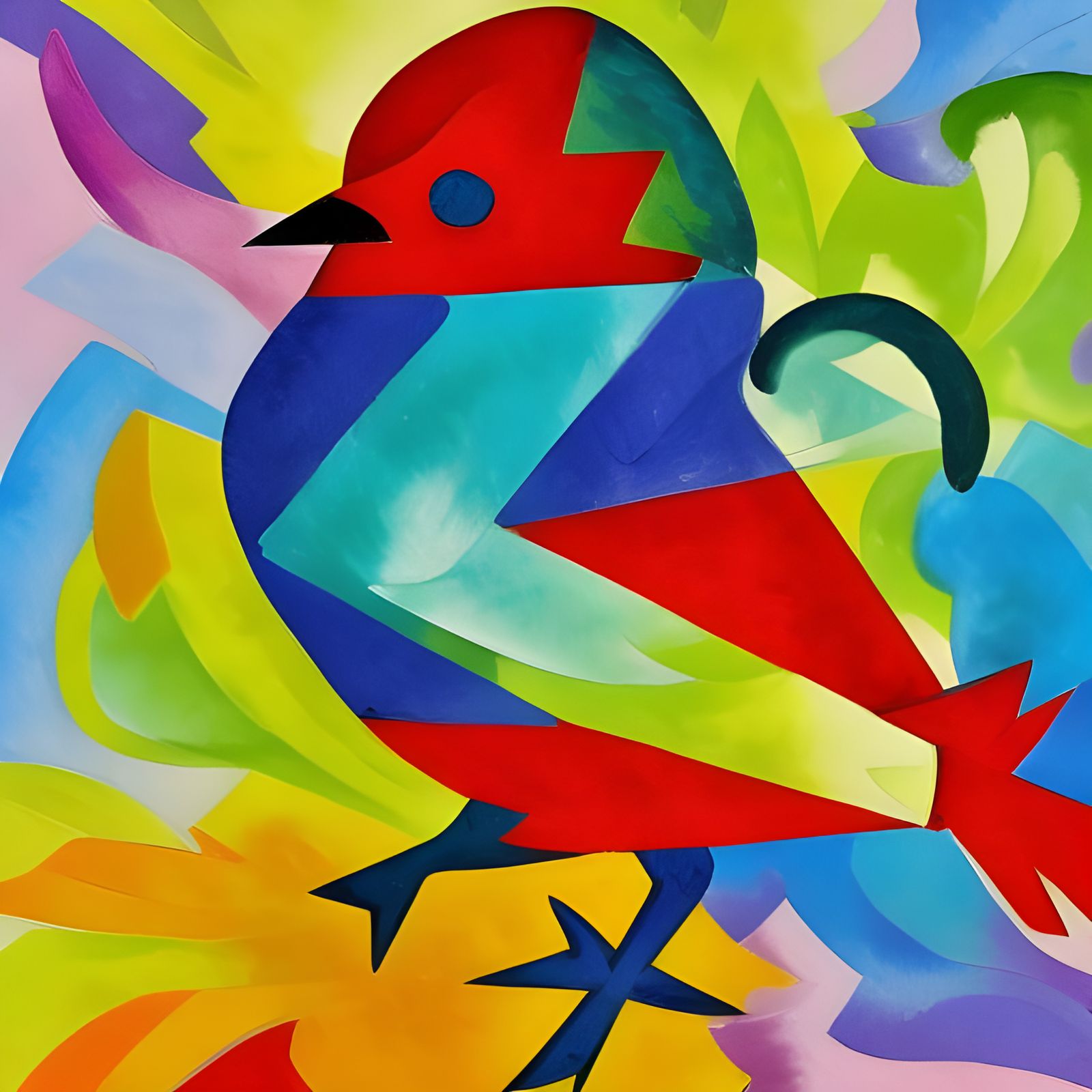 Abstract bird
