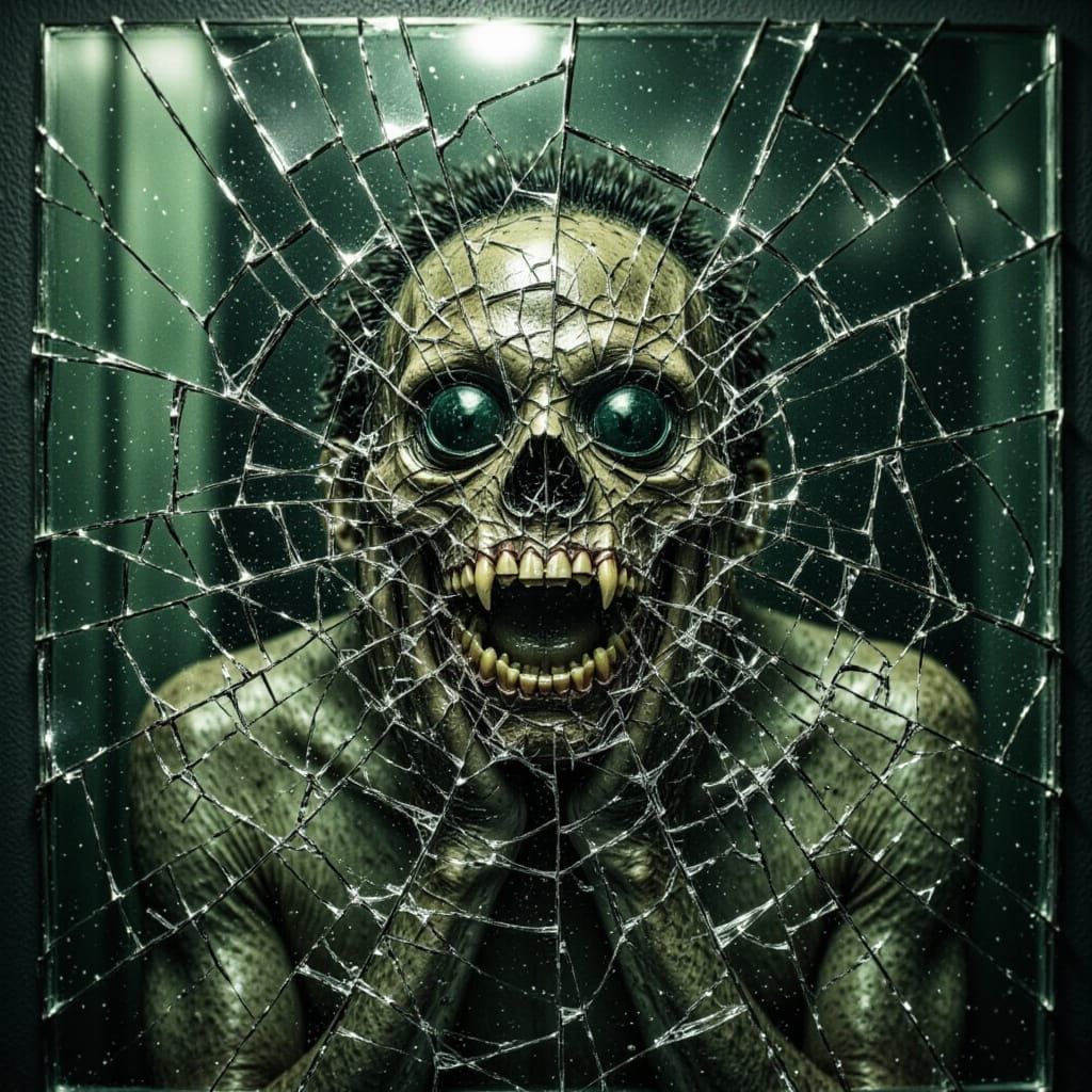 Shattered glass LoRA (Flux) - AI Image Generator - NightCafe