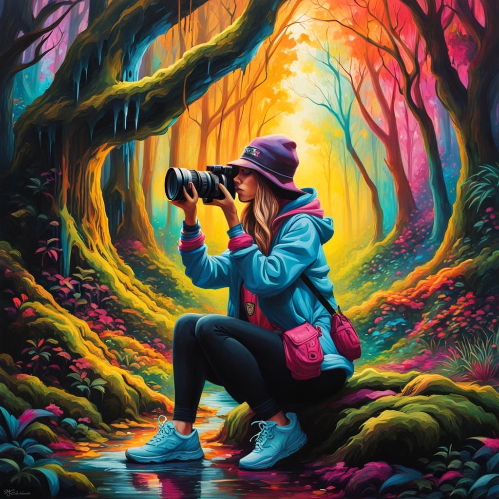 Photographer woman