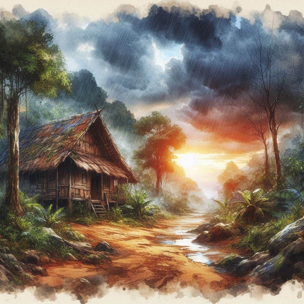 Jungle cottage